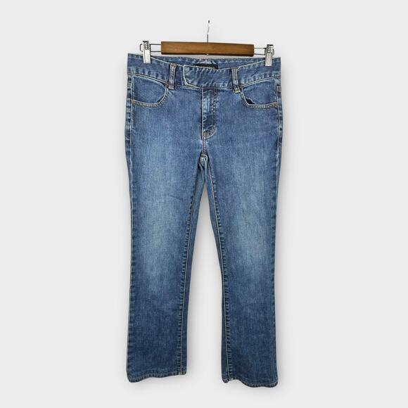 Banana Republic Womens size 4 Vintage Bootcut Denim Jeans Low Rise Stretch Y2K - Picture 1 of 9